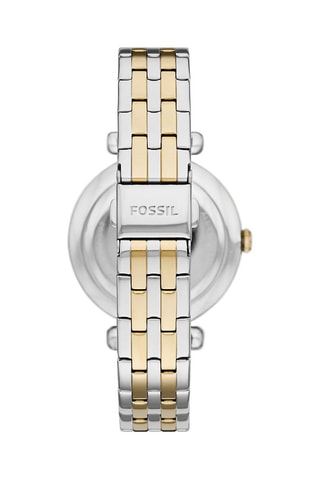 Montre à quartz en acier - Argenté et doré