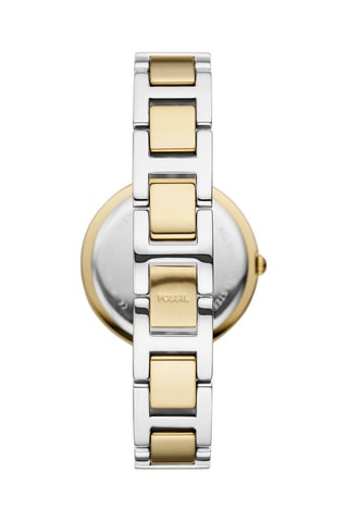 Montre à quartz en acier - Argenté et doré