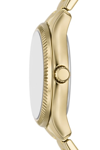 Montre à quartz en alliage - Doré et blanc