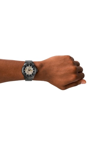 Montre automatique en acier Bannon - Gris