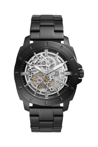 Montre automatique en acier Privateer Sport - Noir