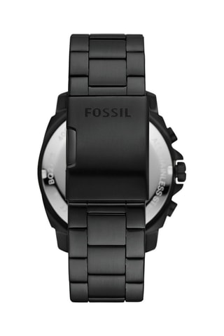 Montre à quartz en acier Privateer - Chronographe - Noir