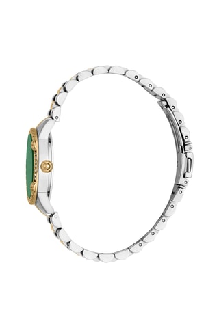 Montre à quartz en acier et cristaux tchèques Fiorenza - Argenté et doré