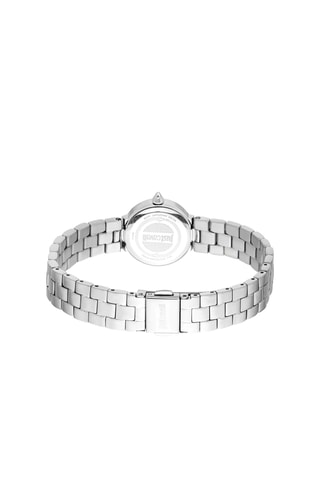 Montre à quartz en acier et cristaux tchèques Serenita - Argenté