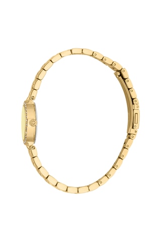 Montre à quartz en acier et cristaux tchèques Serenita - Doré