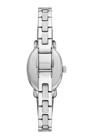 Montre à quartz en acier - Argenté 