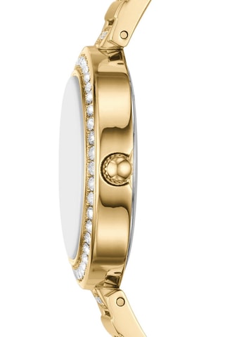 Coffret montre à quartz en acier et bracelet