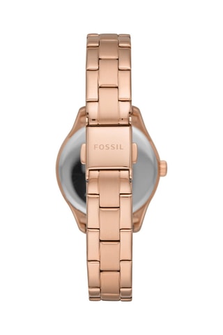 Montre à quartz en acier Rye - Doré rose