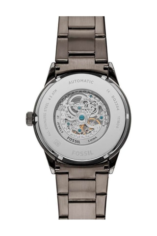 Montre à quartz en acier - Gris