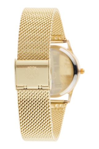 Montre à quartz en alliage - Doré