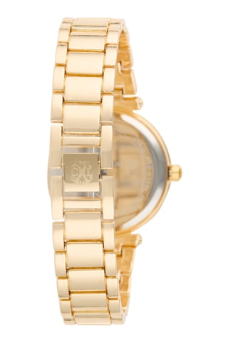 Montre à quartz en alliage - Doré et blanc