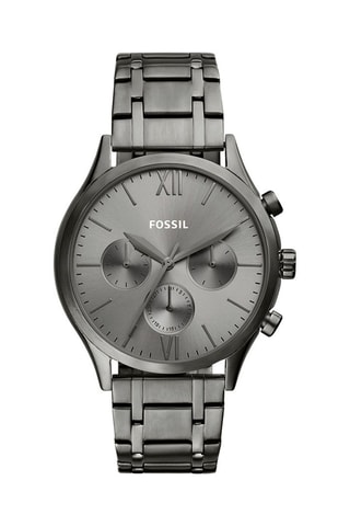 Montre à quartz en acier Fenmore - Argenté