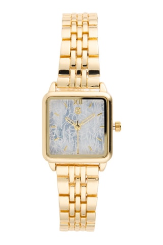 Montre à quartz en alliage - Doré