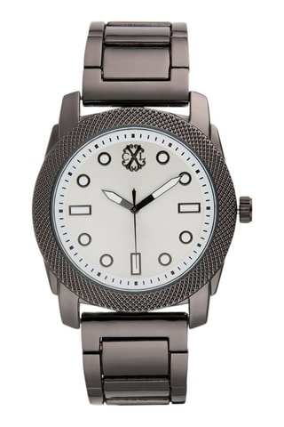 Montre à quartz en alliage - Gris