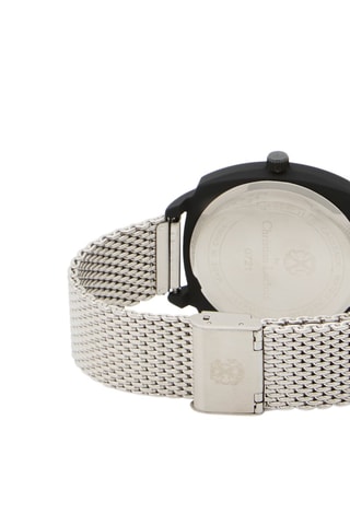 Montre à quartz en alliage - Argenté et noir