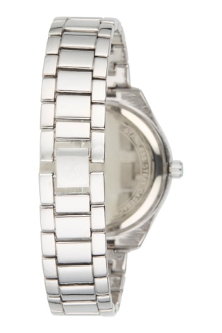 Montre à quartz en alliage - Argenté et blanc