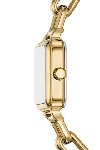 Montre à quartz en métal - Doré
