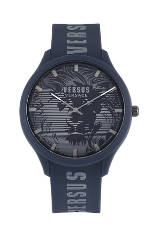 Montre à quartz en silicone Domus - Bleu marine