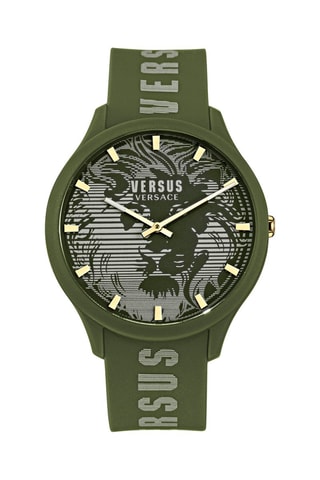 Montre à quartz en silicone Domus - Kaki