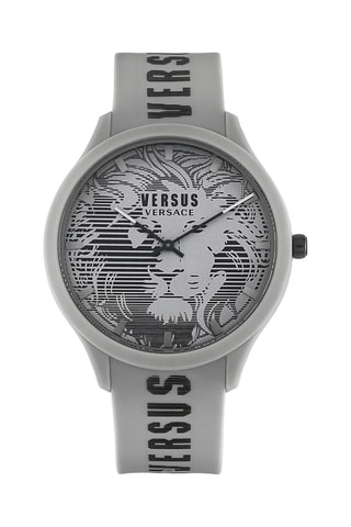 Montre à quartz en silicone Domus - Gris