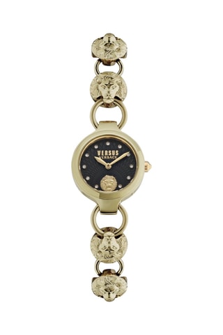 Montre à quartz en acier plaqué ion or jaune Broadwood Petite - Doré et noir