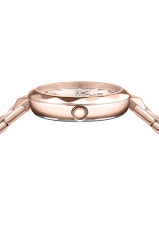 Montre à quartz en acier et plaqué ion or rose Covent Garden - Doré rose