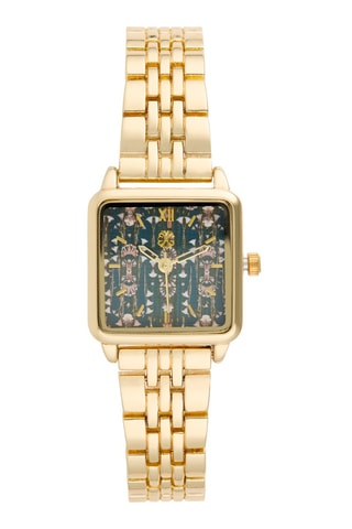 Montre à quartz en alliage - Doré