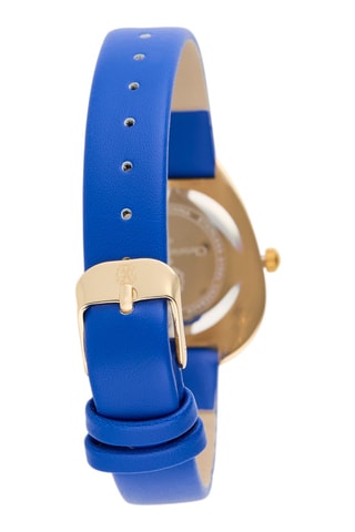 Montre à quartz en polyuréthane - Bleu roi