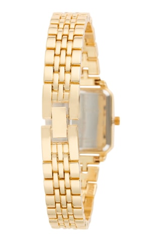 Montre à quartz en alliage - Doré et vert foncé