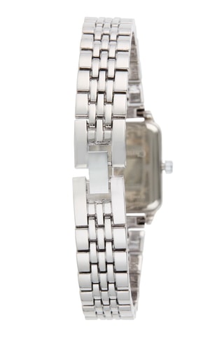 Montre à quartz en alliage - Argenté et vert foncé