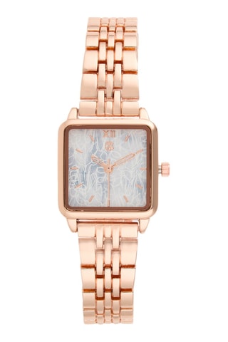 Coffret montre à quartz en alliage et bracelet