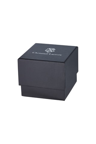 Montre à quartz en polyuréthane - Gris clair et doré