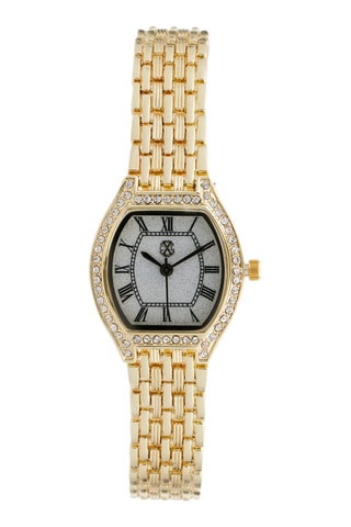 Montre à quartz en alliage - Doré