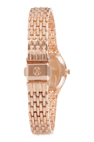 Montre à quartz en alliage - Doré rose