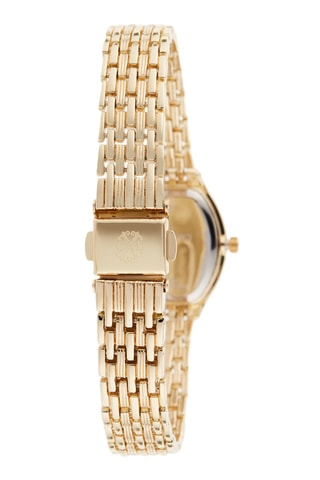 Montre à quartz en alliage - Doré