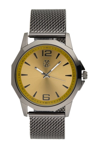 Montre à quartz en alliage - Argenté et doré