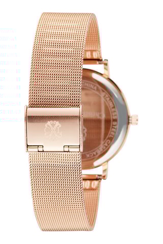 Montre à quartz en alliage - Doré rose