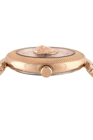 Montre à quartz en plaqué ion or rose Brick Lane Lion - Doré rose