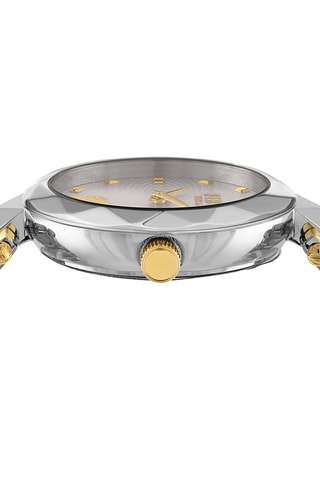 Montre à quartz en acier Covent Garden - Argenté et doré