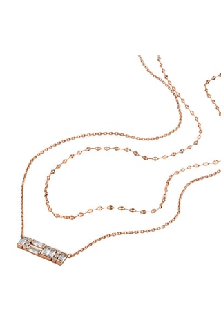 Collier - Doré rose