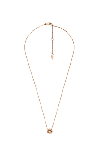 Collier doré à l'or rose