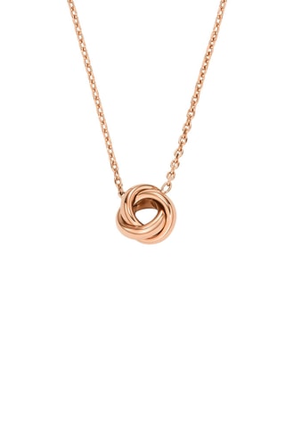 Collier doré à l'or rose