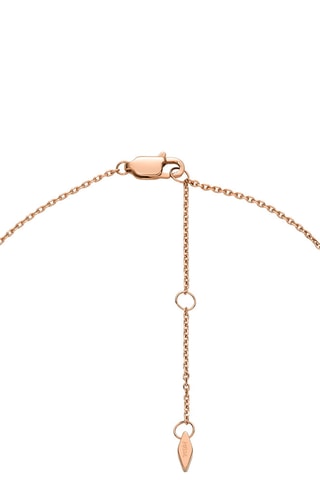 Collier doré à l'or rose