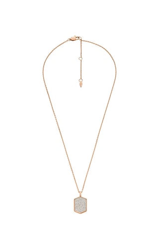 Collier - Doré rose