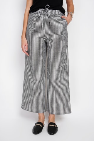 Pantalon en lin - Noir