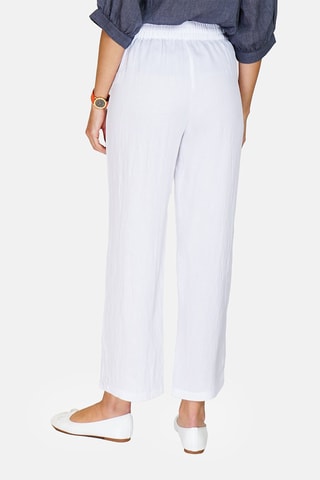 Pantalon wide legs 
Blanc