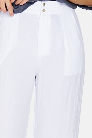 Pantalon wide legs 
Blanc