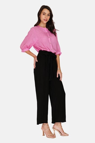 Pantalon taille haute  Noir