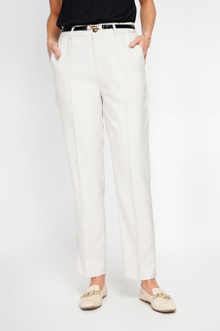 Pantalon en lin - Blanc
