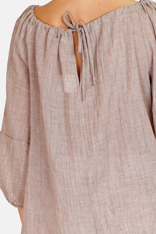 Top en lin 
Beige